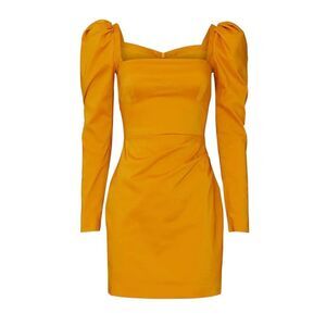 Manning Cartell Victory Lap Yellow Mini Dress Size 6 MSRP: $498